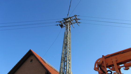 Strom Freileitung  | © Pfalzwerke
