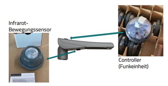 Sensor und Controller | © Copyright @ Pfalzwerke