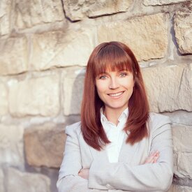 Desiree Gauer zu IoT Feedbackbutton | © Pfalzwerke