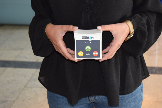 IoT Feedbackbutton | © Pfalzwerke