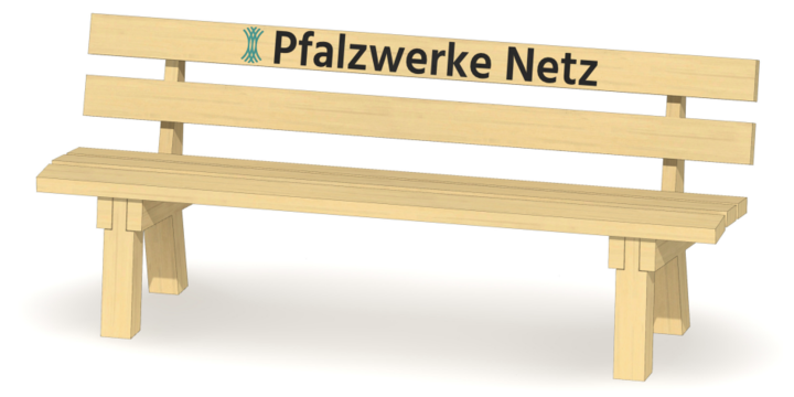 Skizze Sitzbank  | © Seibel Spielgeräte