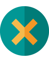 Icon Kreuz Kreuzchen-Symbol