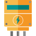Digitaler Zähler als Icon