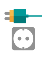Netzanschluss EU Icon