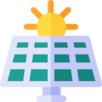 Solar | © Icon Solar Solar-Modul mit Sonne | © Icon Solar