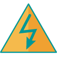 Icon Störung | © pwn Dreiecksschild mit Störungs-symbol | © pwn