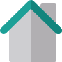 Symbol eines Hauses mit grünem Dach – fungiert oft als Home-Button | © Pfalzwerke